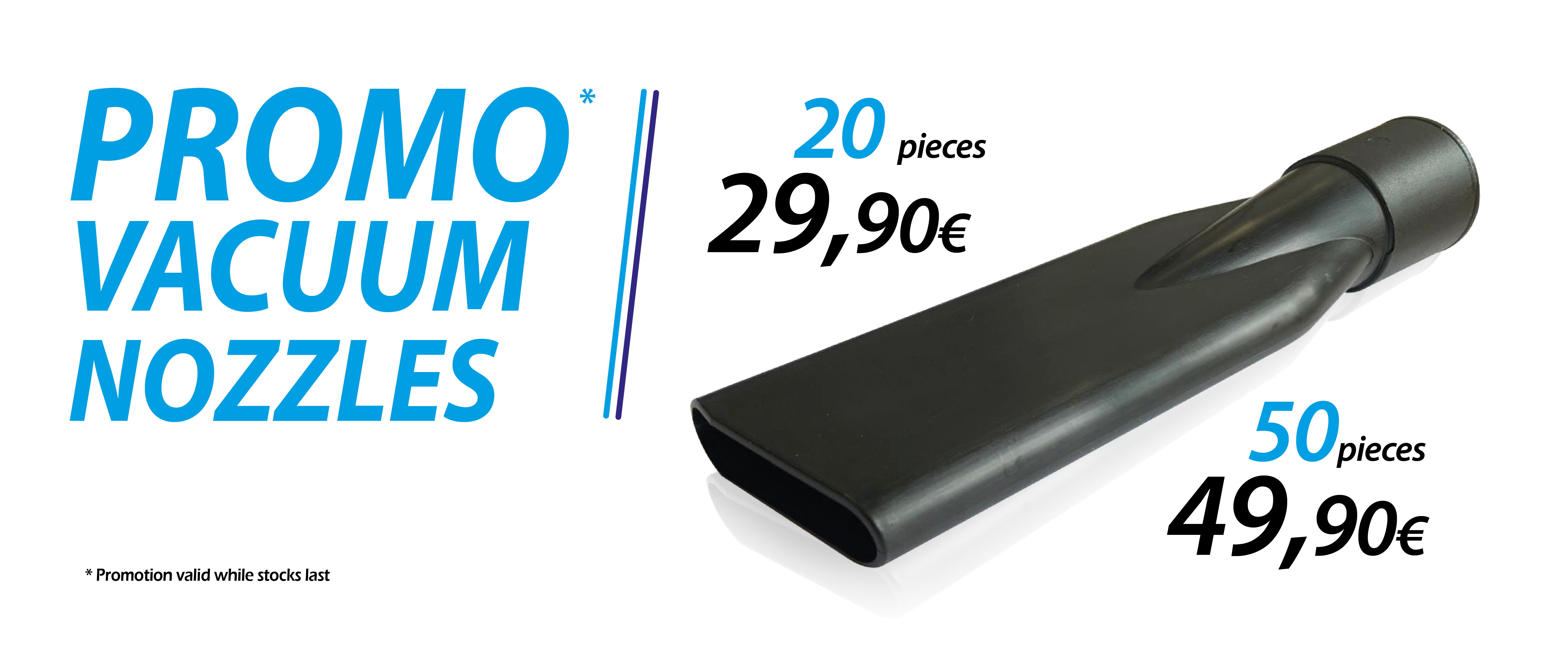 promo bocchette 20 pezzi e 50 pezzi